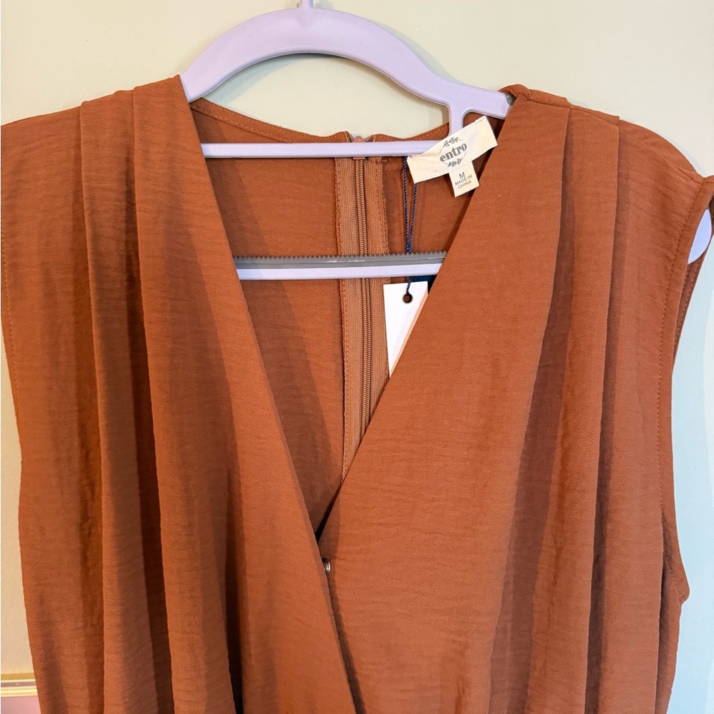 Entro Rust Jumpsuit - Picture 2 of 7